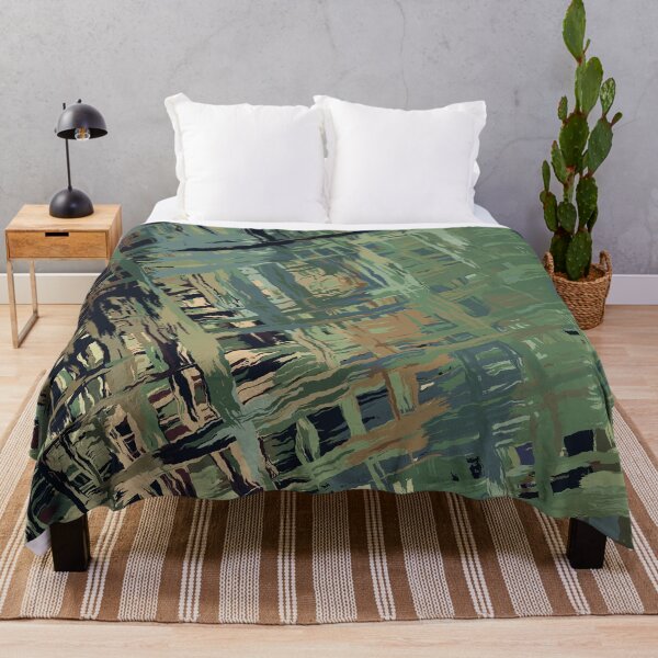 Item preview, Camouflage Coloured Crosshatch Abstract Pattern designed and sold by Trevor Hirst.
