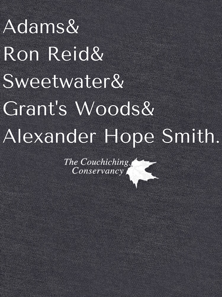Thumbnail 7 of 7, Classic T-Shirt, Couchiching Conservancy Popular Nature Reserves designed and sold by Couchiching Conservancy.
