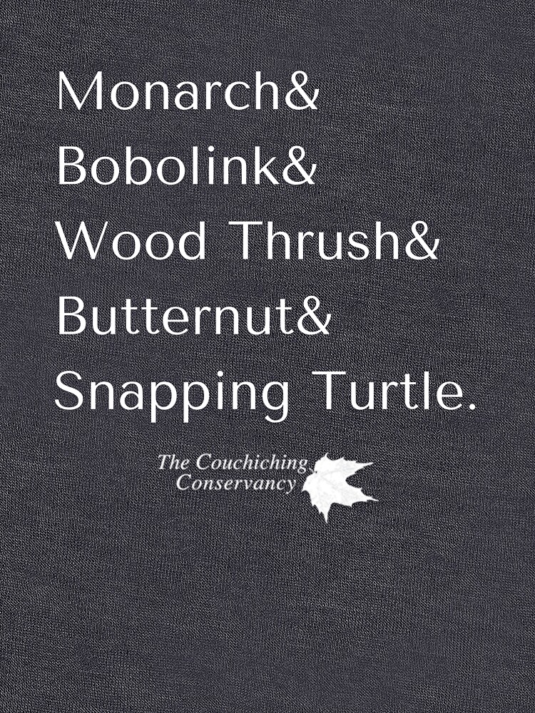 Thumbnail 7 of 7, Classic T-Shirt, Couchiching Conservancy Species at Risk we Protect designed and sold by Couchiching Conservancy.