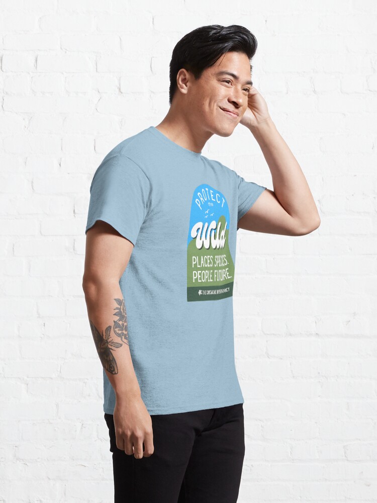 Thumbnail 5 of 7, Classic T-Shirt, Protect the Wild designed and sold by Couchiching Conservancy.