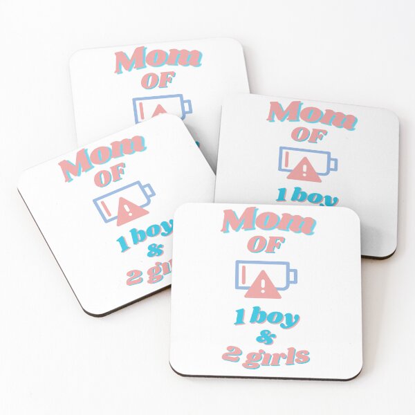 Item preview, mom of 1 boy and 2 girls designed and sold by snarkoriginals.
