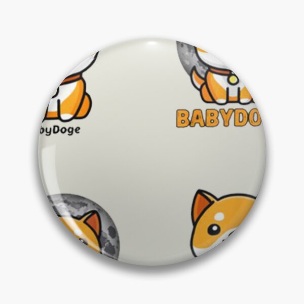 Item preview,  Baby Doge coin - Baby Doge coin crypto Moon designed and sold by LindaMcKnigh.