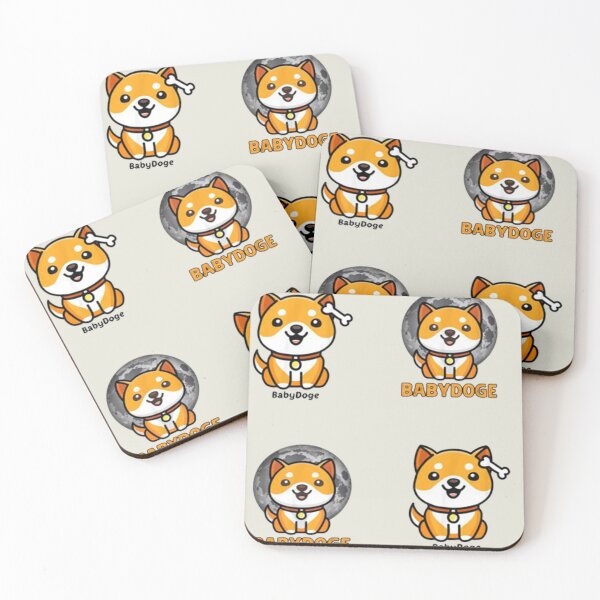 Item preview,  Baby Doge coin - Baby Doge coin crypto Moon designed and sold by LindaMcKnigh.