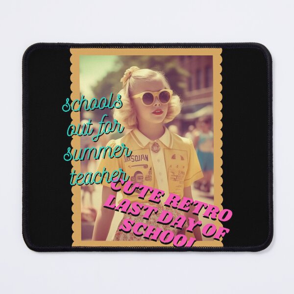 Item preview, Schools Out For Summer Teacher Cute Retro Funny Gifts designed and sold by predoks.