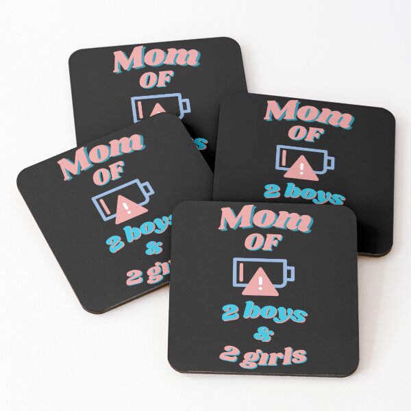 Item preview, mom of 2 boys  and 2 girls designed and sold by snarkoriginals.