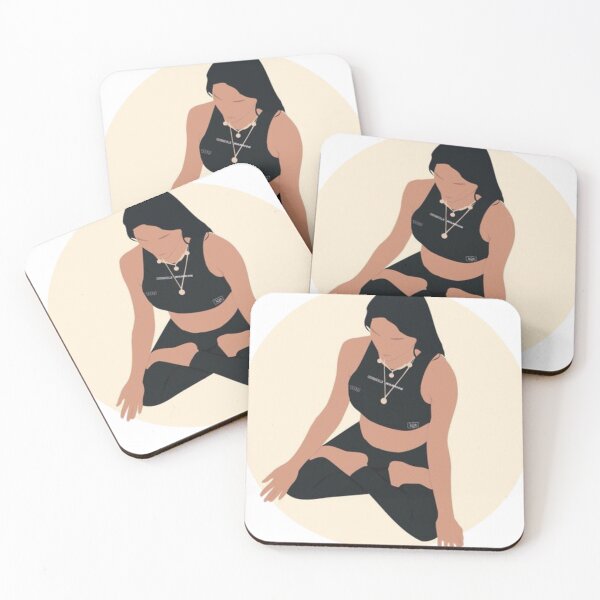 Item preview, Yoga Meditation Girl Focus Sport Art Gift designed and sold by insafee.