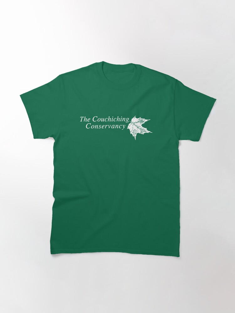 Thumbnail 2 of 7, Classic T-Shirt, Classic Couchiching Conservancy Logo - white designed and sold by Couchiching Conservancy.