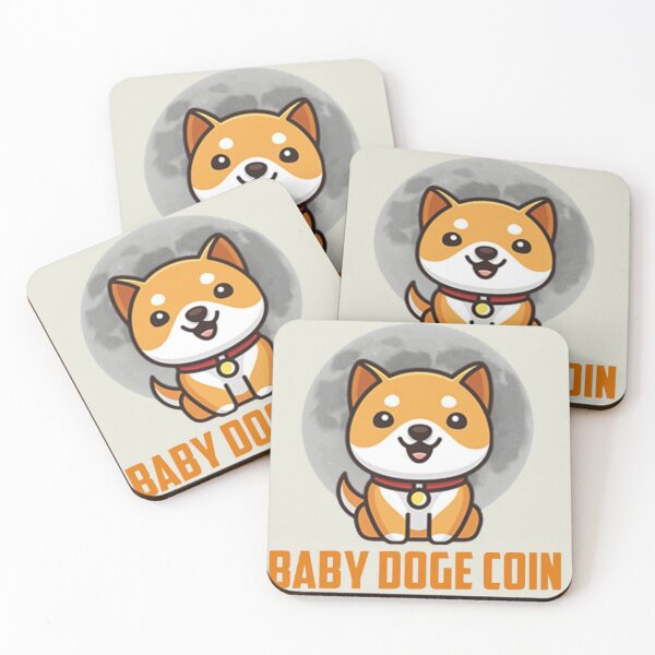 Item preview,  Baby Doge coin - Cryptocurrency - Shiba BabyDoge designed and sold by LindaMcKnigh.