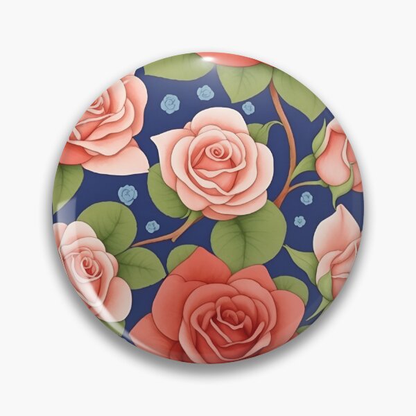 Item preview, RS06 Rose, rose pattern, rose art, bloom, vintage flowers, florals, botanicals, rose garden, rosy, pink roses designed and sold by FreshRamble.