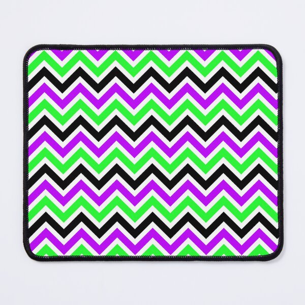 Item preview, Purple Green Chevron Pattern designed and sold by Aetherier.