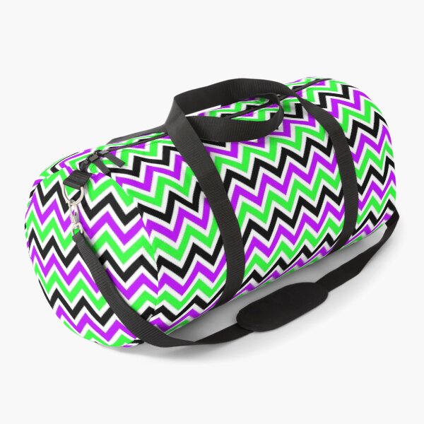 Item preview, Purple Green Chevron Pattern designed and sold by Aetherier.