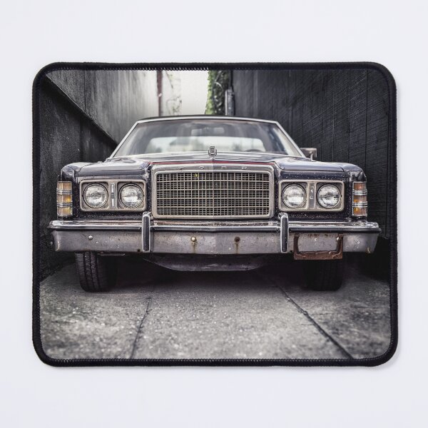 Item preview, Vintage American Ford Car Mancave Garage Art Photo designed and sold by fizzypoptees.