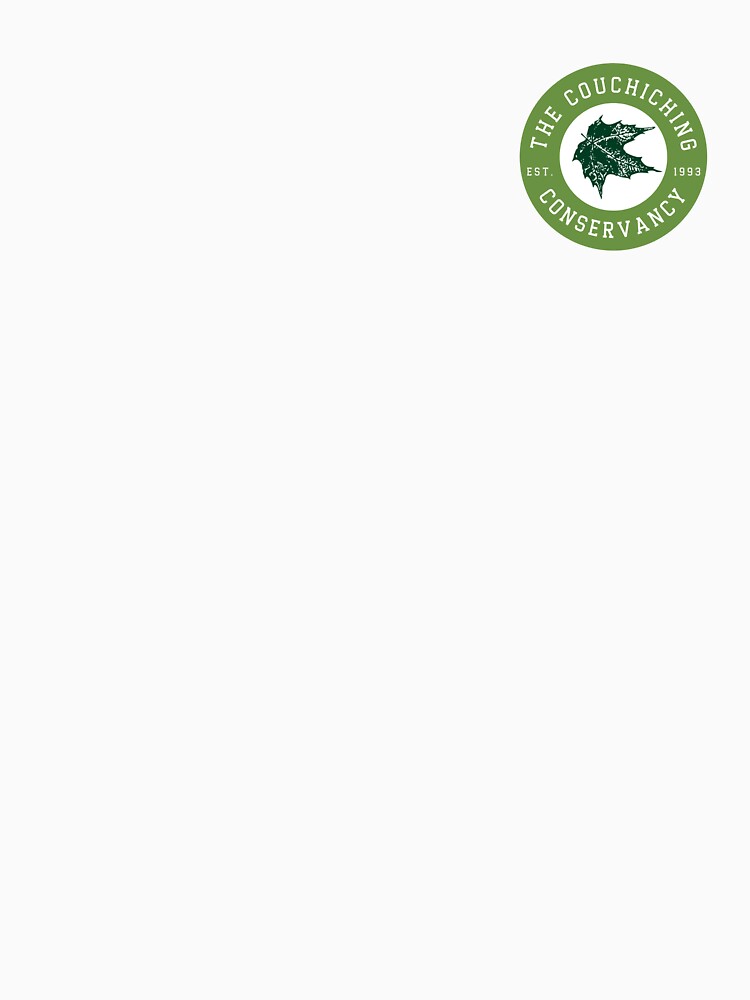 Thumbnail 7 of 7, Classic T-Shirt, Couchiching Conservancy Green Circle Design (small) designed and sold by Couchiching Conservancy.