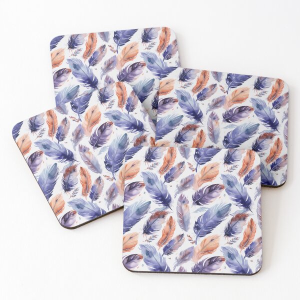Item preview, Bohemian Feather Delight designed and sold by PixelPatchwork.