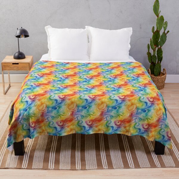 Item preview, Vibrant Rainbow Whirlwind designed and sold by PixelPatchwork.