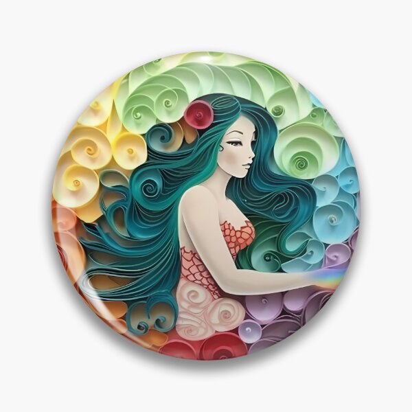 Item preview, Mermaid Siren Rainbow Tail designed and sold by AdiRemba.