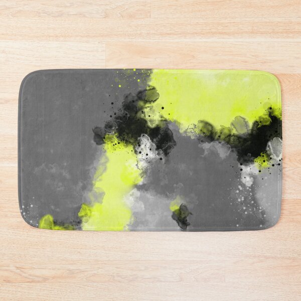 Item preview, Yellow Love - Black Yellow Gray White Abstract designed and sold by Joey Santiago.