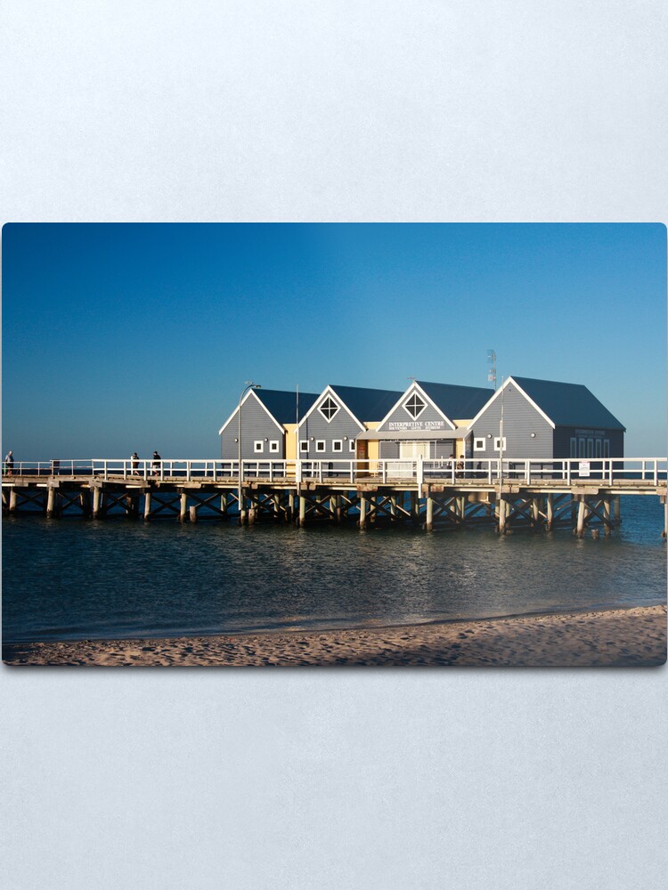 Alternate view of Busselton Jetty Metal Print