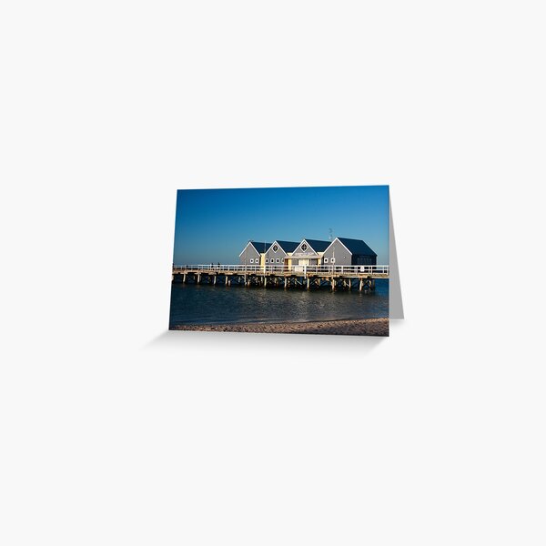 Busselton Jetty Greeting Card