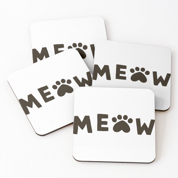 Item preview, Meow Text Design  designed and sold by Harsh  Katariya.