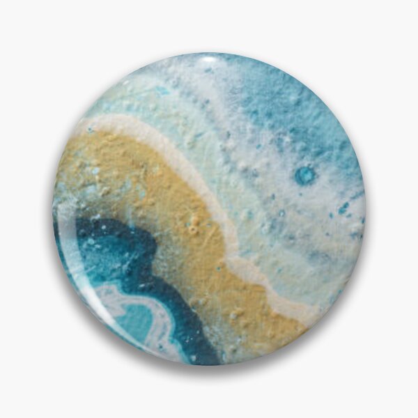 Item preview, Abstract background with light blue and yellow acrylic paint designed and sold by MTShoppingLine.
