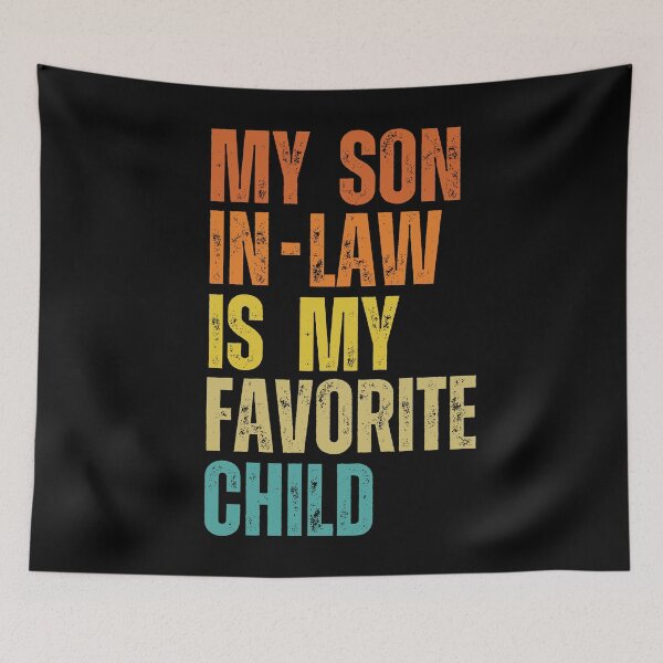 Item preview, Mi yerno/nuera es mi hijo favorito Día de la suegra designed and sold by AVATAR-MANIA.