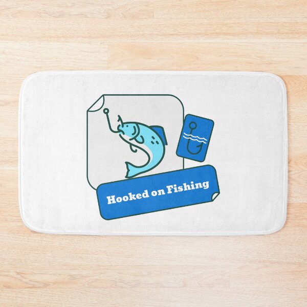 Item preview, Hooked on Fishing designed and sold by Abstractbyreyno.
