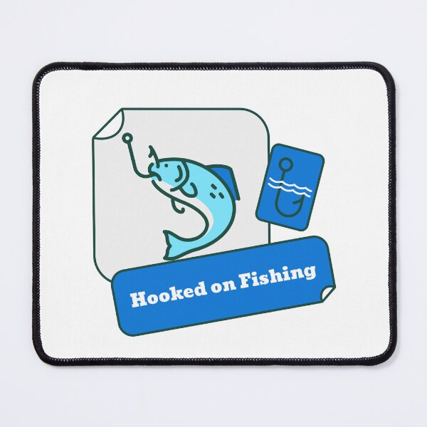 Item preview, Hooked on Fishing designed and sold by Abstractbyreyno.