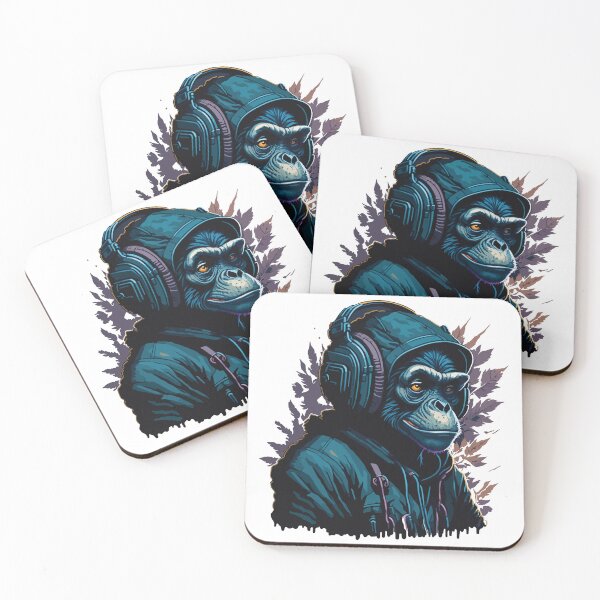 Item preview, Funky Monkey DJ designed and sold by Ruinn Store.