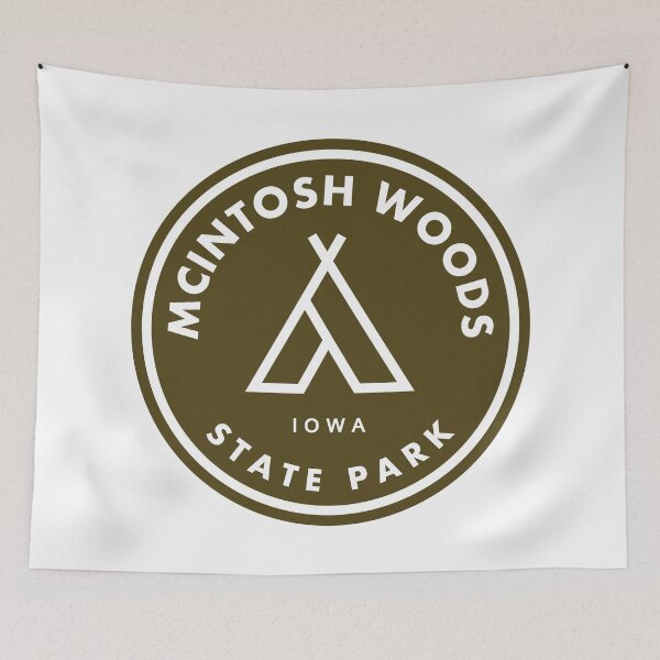 Item preview, McIntosh Woods State Park Iowa Tent designed and sold by bivenart.