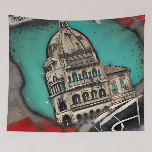 Item preview, Vintage Italia Torino Ciudad , Mole Antonelliana designed and sold by PC-artist.