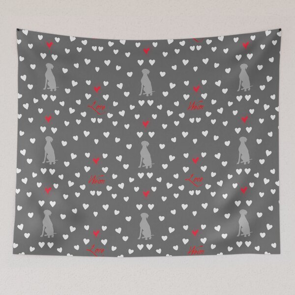 Item preview, WEIMARANER HEARTS  designed and sold by bluweim.