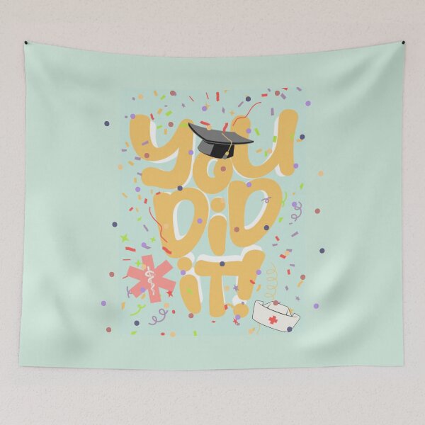 Item preview, Confetti Congratulations Nursing Graduate designed and sold by Tamas Das.