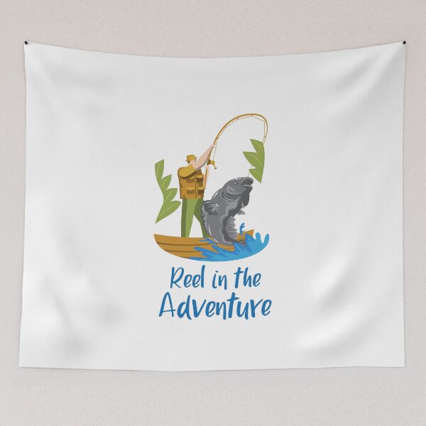 Item preview, Reel in the Adventure designed and sold by Abstractbyreyno.