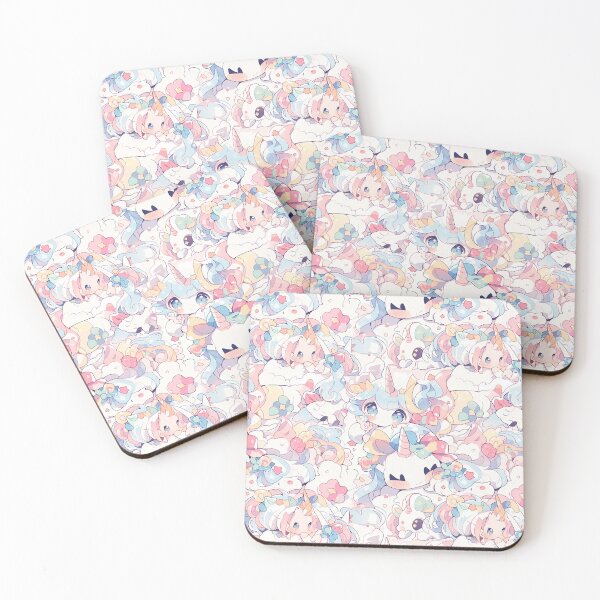 Item preview, colorful anime unicorn and magic  designed and sold by MichaAI.