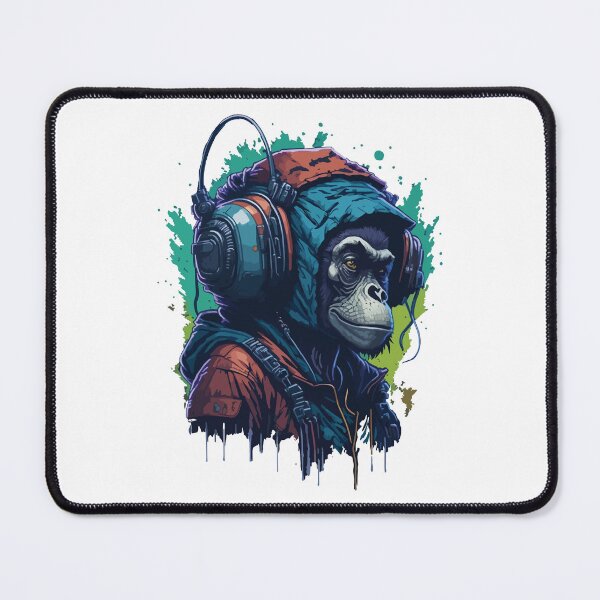 Item preview, Funky Monkey DJ designed and sold by Ruinn Store.