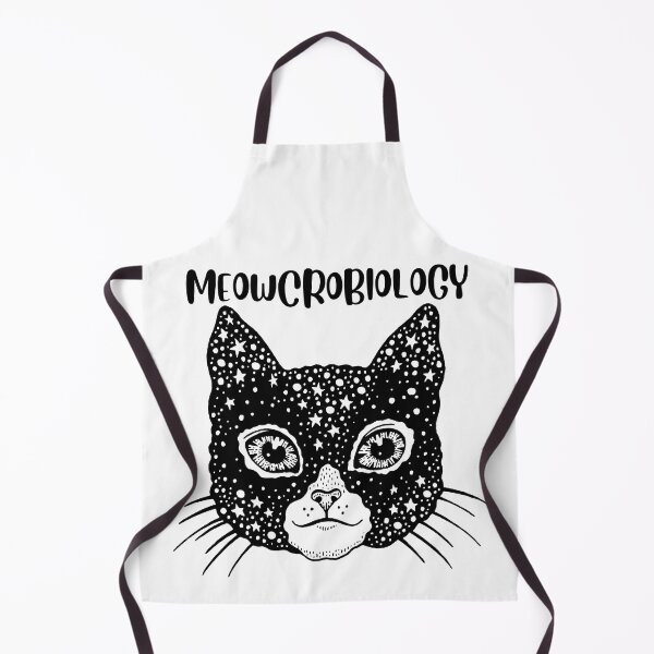 Item preview, Meowcrobiology Cosmic Cat designed and sold by Harsh Katariya.