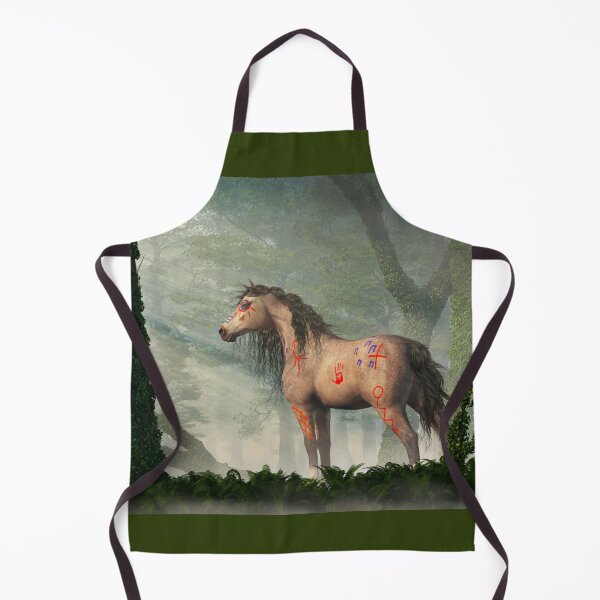 Item preview, War Horse in a Misty Forest designed and sold by Daniel Eskridge.