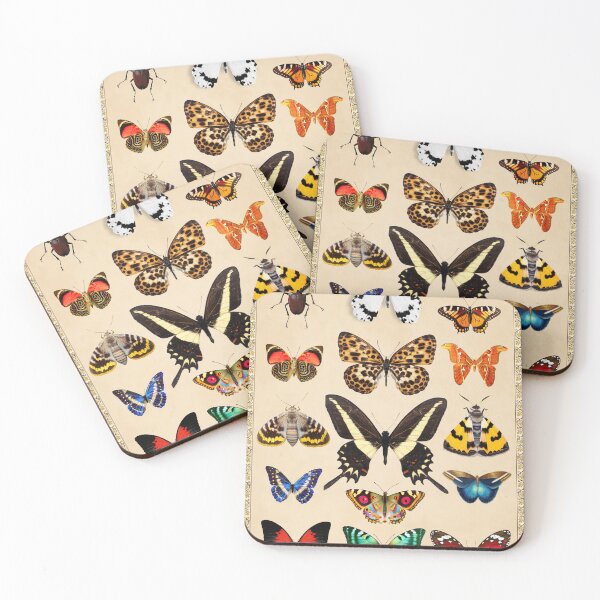 Item preview, Butterflies Insects Wall decoration wall paintings for interior Insects  designed and sold by Anaconda23.