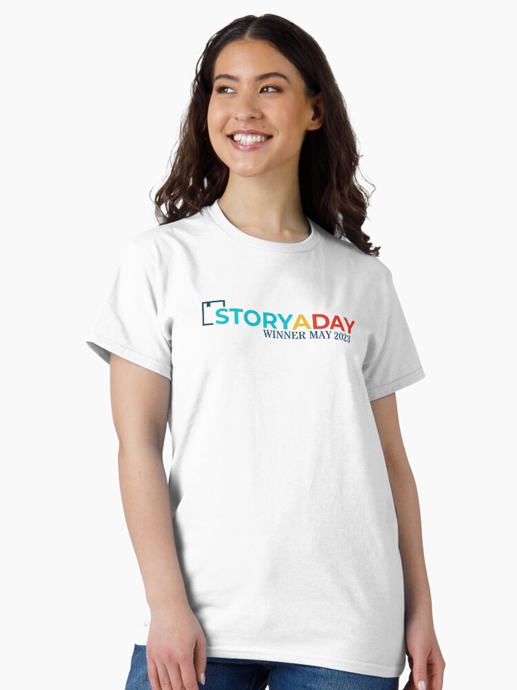 Thumbnail 2 of 7, Classic T-Shirt, StoryADay May 2023 Winner Tshirt designed and sold by storyaday.