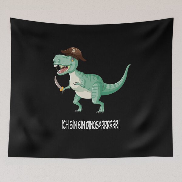 Item preview, Dinosaur Pirate Dinosarrr Boys Kids T-Rex designed and sold by Lenny Stahl.