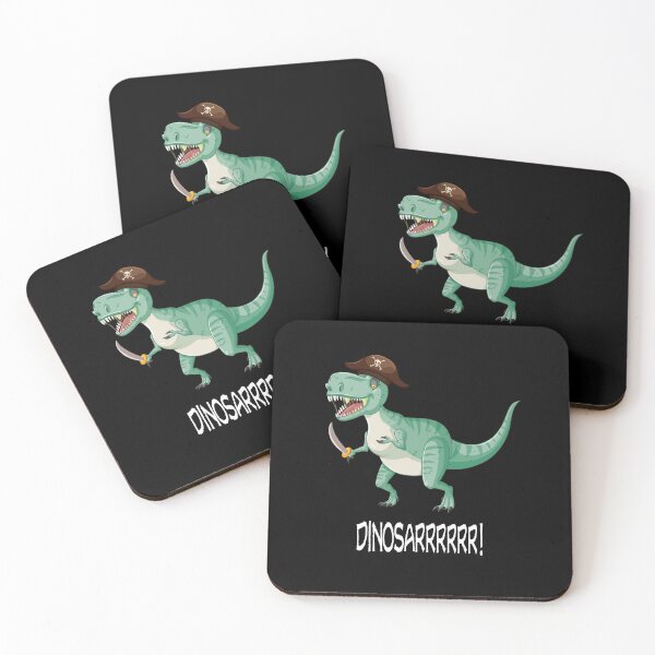 Item preview, Dinosaur Pirate Dinosarrr Boys Kids T-Rex designed and sold by Lenny Stahl.