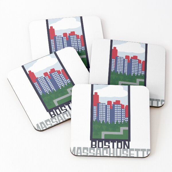 Item preview, Boston Skyline designed and sold by Clever City Creations | where beyond apparel.