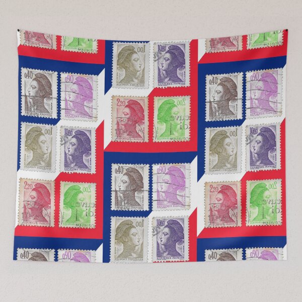 Item preview, 6 Stamps of Marianne, French feminine symbol designed and sold by yousufi.