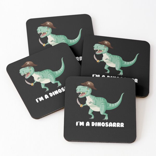 Item preview, Dinosaur Pirate Dinosarrr Boys Kids T-Rex designed and sold by Lenny Stahl.