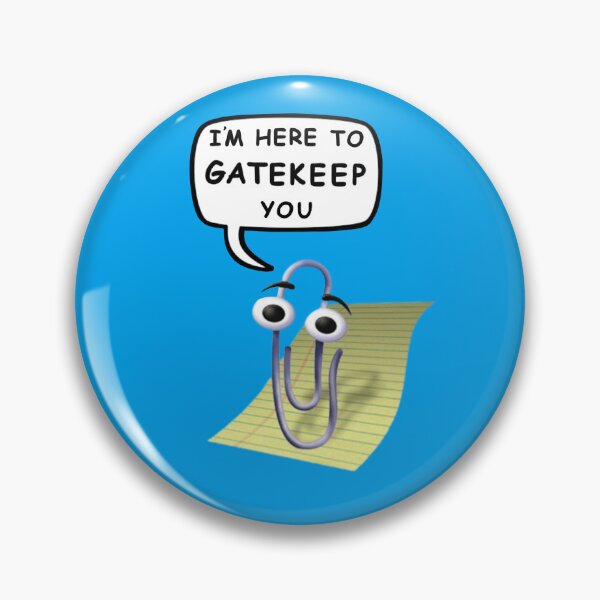 Item preview, GatekeepClippy designed and sold by Cris Casera.