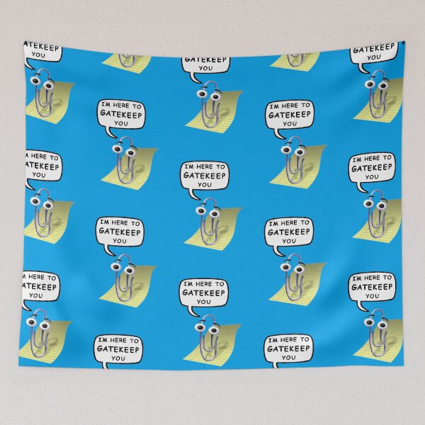 Item preview, GatekeepClippy designed and sold by Cris Casera.