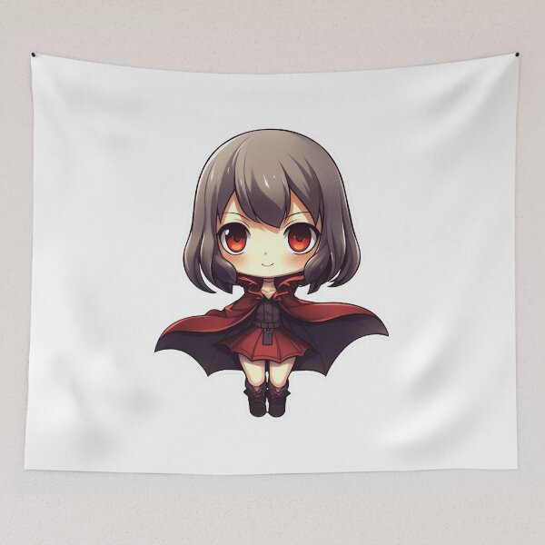 Item preview, Cute Anime Vampire Girl designed and sold by Silkyu.