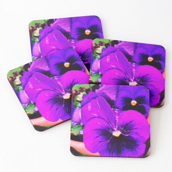 Item preview, purple pansies designed and sold by dfwilliamson.