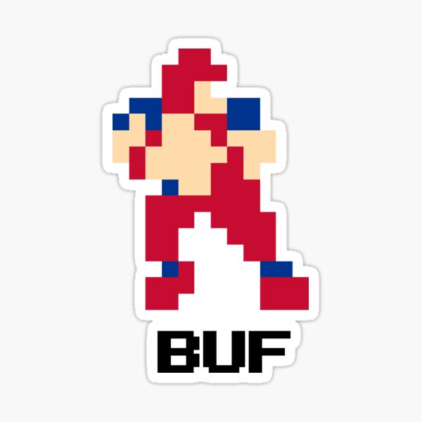 Buffalo Vintage Video Game 8-bit 1980's Tecmo Bowl 